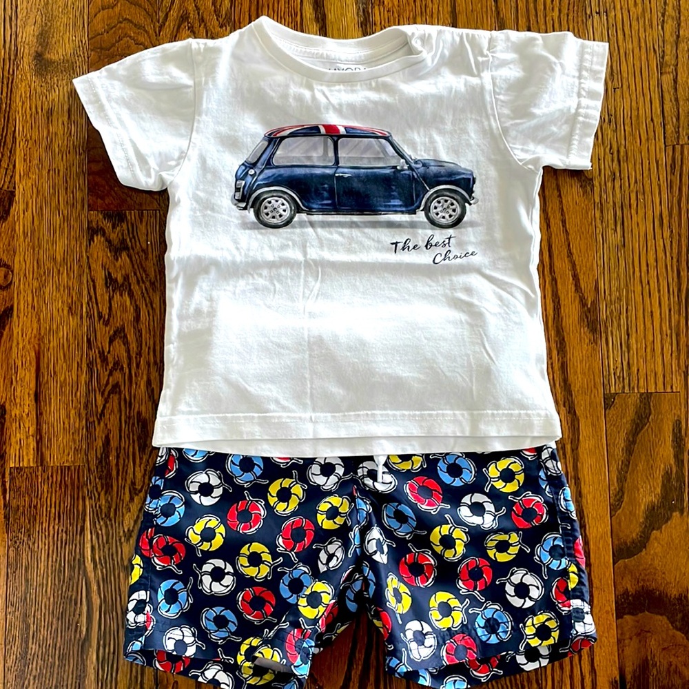 Janie & jack swim size 18-24m Mayoral T shirt siSe 24m